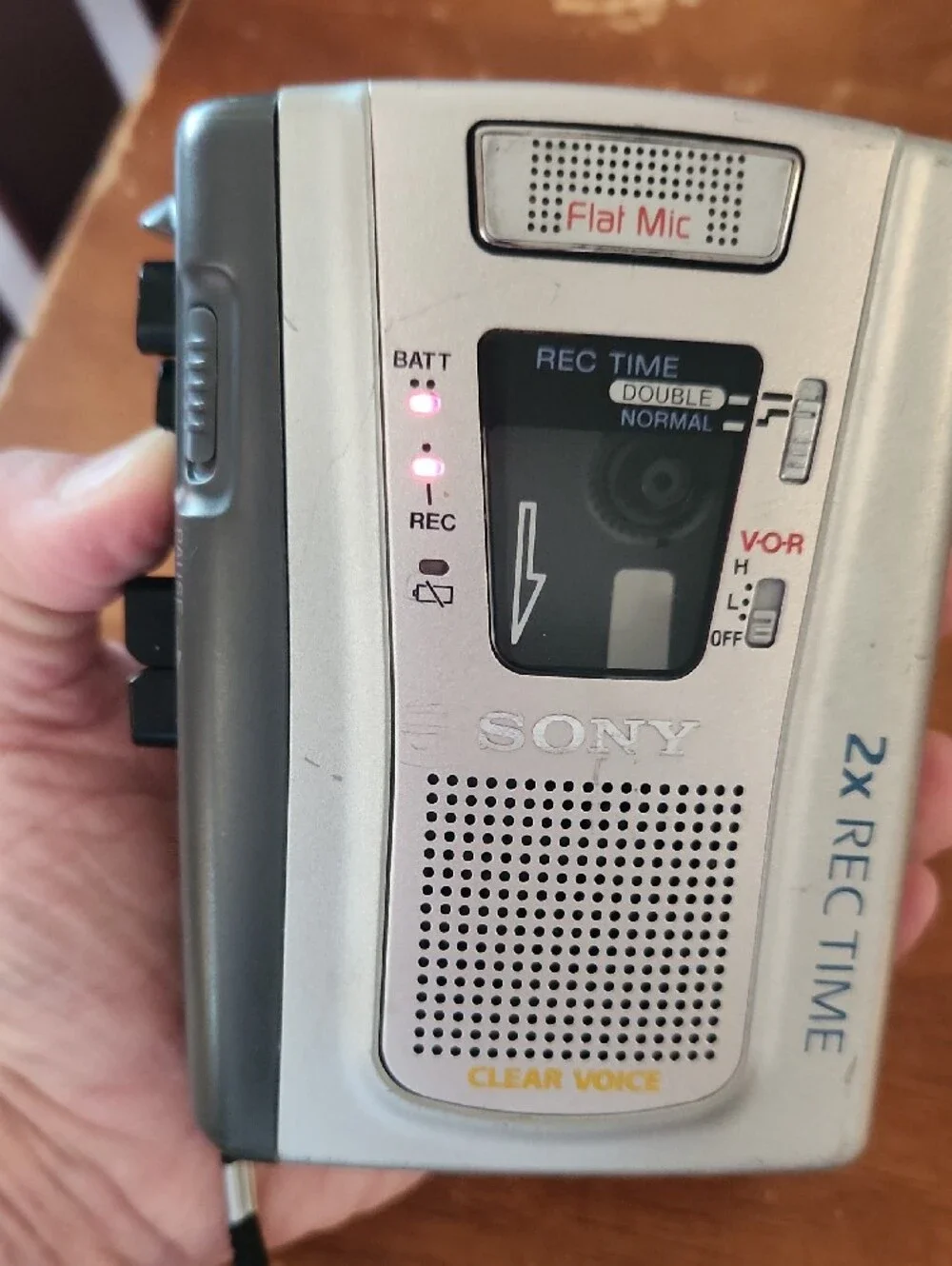 Vintage Sony TCM-40DV cassette recorder Works!